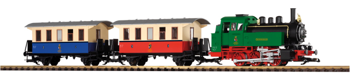 PIKO 37130 - G - Start-Set Personenzug BR 80 + 2 Personenwagen